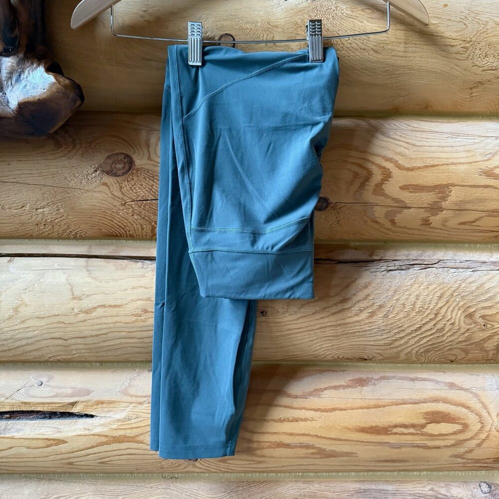 Gymshark x Whitney Simmons Whitney Mesh Legging in Eucalyptus Green